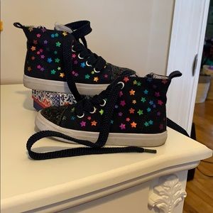 Cat and Jack Toddler Girl Size 9 Glam Sneakers